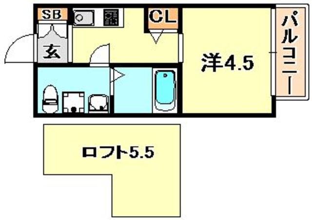 兵庫県神戸市須磨区大池町５ 鷹取駅 ワンルーム アパート 賃貸物件詳細