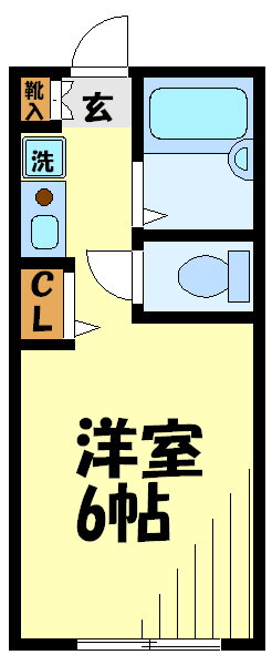 東京都調布市布田１ 調布駅 1K アパート 賃貸物件詳細