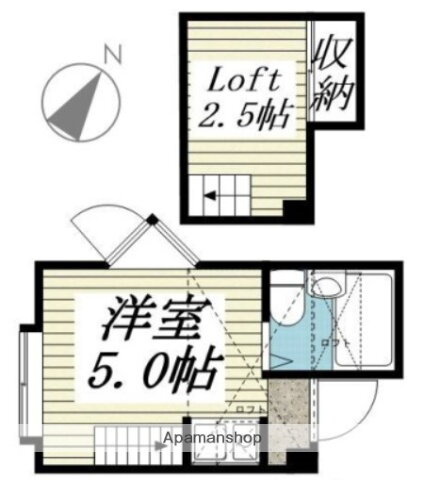 東京都調布市国領町３ 国領駅 ワンルーム アパート 賃貸物件詳細
