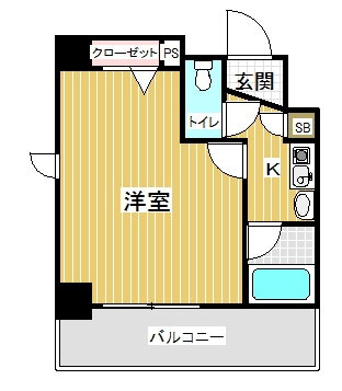 兵庫県神戸市中央区下山手通６ 県庁前駅 1K マンション 賃貸物件詳細