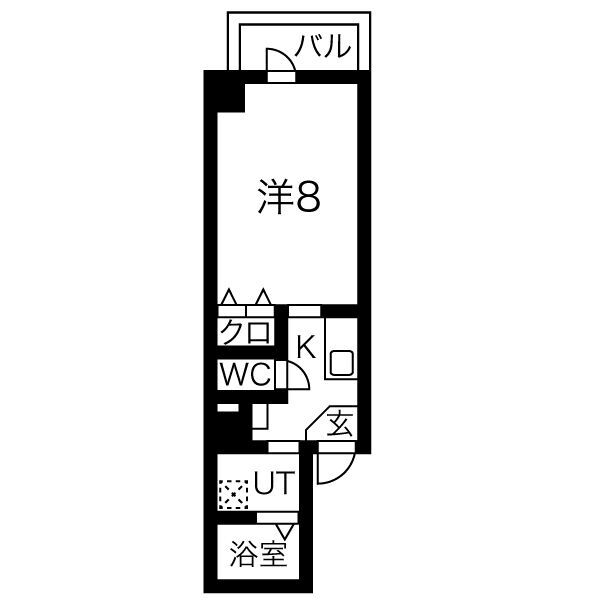 愛知県名古屋市中区錦２ 丸の内駅 1K マンション 賃貸物件詳細