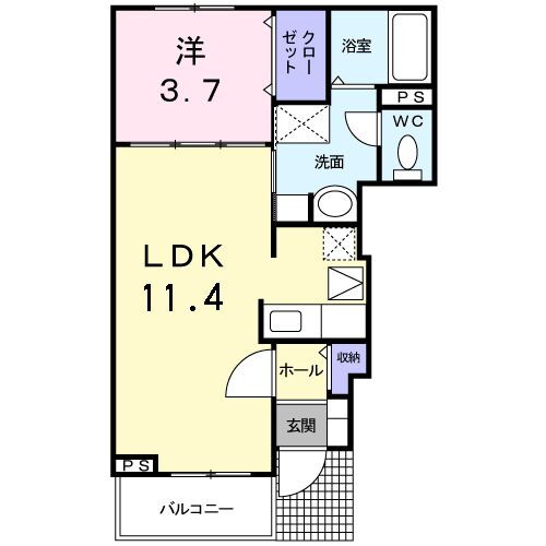 茨城県北茨城市磯原町磯原５ 磯原駅 1LDK アパート 賃貸物件詳細