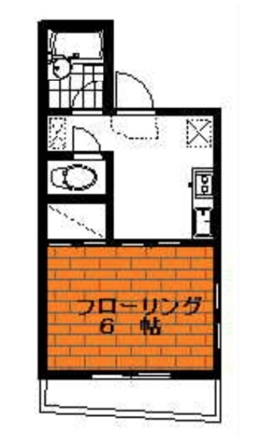 サンウッド 3階 1K 賃貸物件詳細