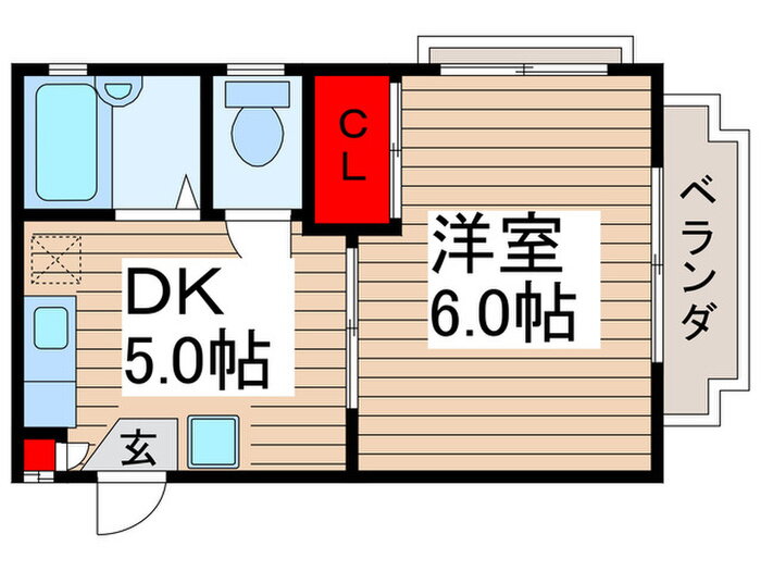 千葉県船橋市本中山２ 下総中山駅 1DK アパート 賃貸物件詳細