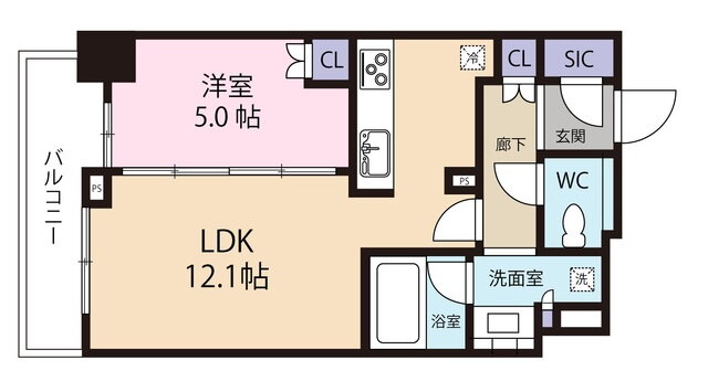 大阪府大阪市北区中津１ 中津駅 1LDK マンション 賃貸物件詳細