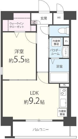 福岡県久留米市小頭町 花畑駅 1LDK マンション 賃貸物件詳細