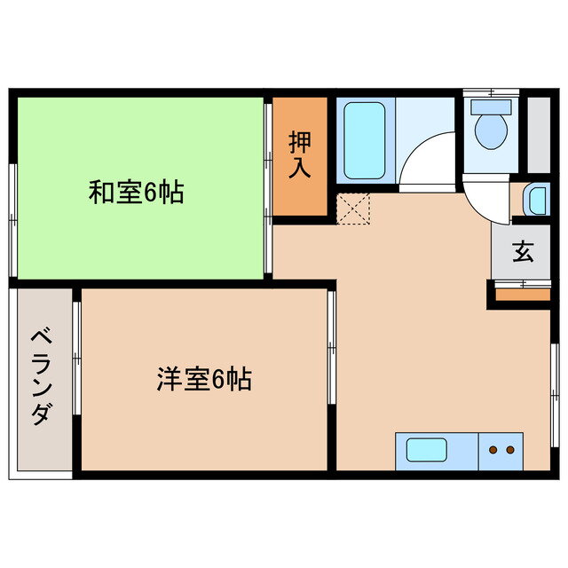宮崎県都城市上川東１ 都城駅 2DK アパート 賃貸物件詳細