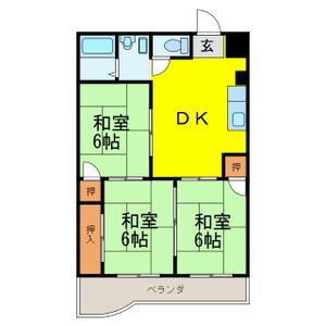 愛知県名古屋市西区香呑町４ 庄内通駅 3DK マンション 賃貸物件詳細