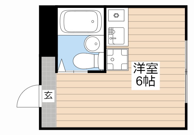 レジデンス岡本 1階 ワンルーム 賃貸物件詳細