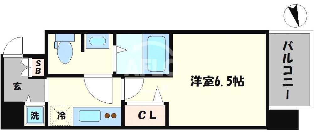 大阪府大阪市西区北堀江４ 西長堀駅 1K マンション 賃貸物件詳細