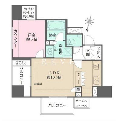 東京都品川区戸越６ 西大井駅 1LDK マンション 賃貸物件詳細