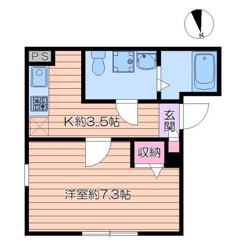 東京都台東区今戸２ 浅草駅 1K アパート 賃貸物件詳細