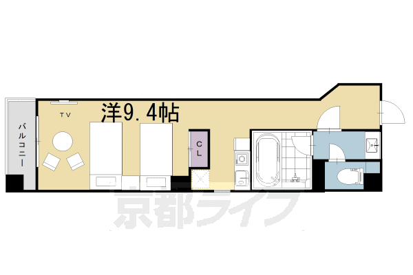 京都府京都市中京区朝倉町 京都市役所前駅 1K マンション 賃貸物件詳細