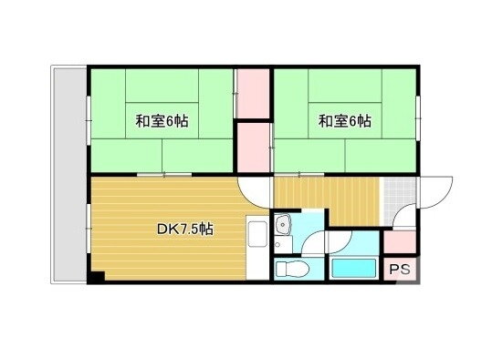 大阪府堺市堺区向陵中町４ 三国ヶ丘駅 2DK マンション 賃貸物件詳細