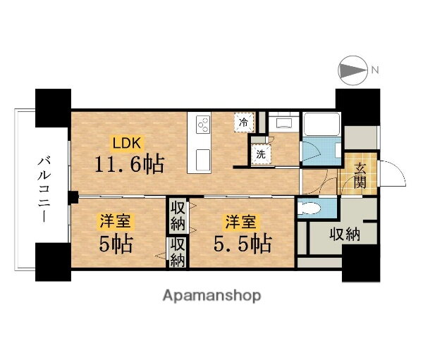 ラグゼナ八王子横山町 11階 2LDK 賃貸物件詳細