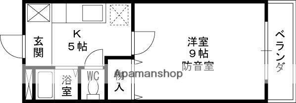 兵庫県西宮市門戸荘 門戸厄神駅 1K アパート 賃貸物件詳細