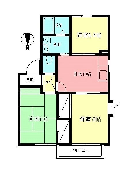 神奈川県海老名市社家６ 社家駅 3DK アパート 賃貸物件詳細