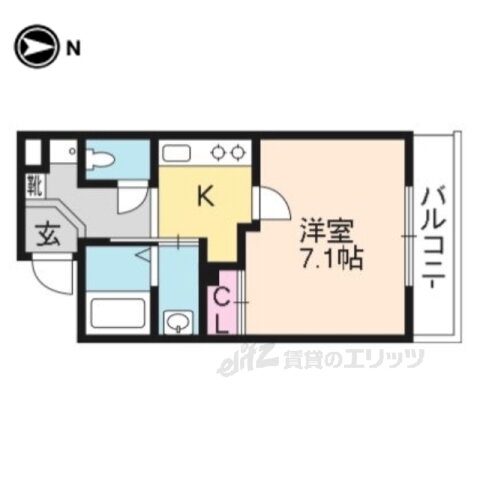 京都府京都市伏見区深草西浦町８ 藤森駅 1K マンション 賃貸物件詳細