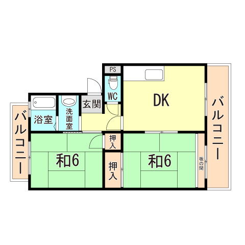 兵庫県尼崎市東園田町３ 園田駅 2LDK マンション 賃貸物件詳細