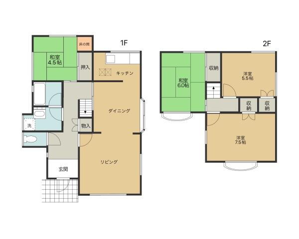 滋賀県彦根市大藪町 南彦根駅 4LDK 一戸建て 賃貸物件詳細