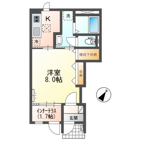 茨城県水戸市双葉台４ 赤塚駅 1K アパート 賃貸物件詳細