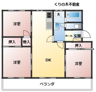 愛媛県今治市玉川町三反地 今治駅 3DK マンション 賃貸物件詳細