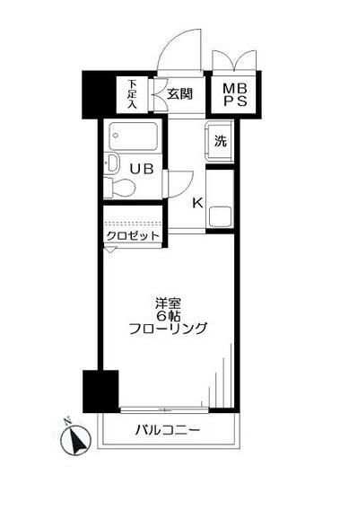 東京都豊島区目白１ 目白駅 1K マンション 賃貸物件詳細