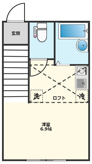 東京都目黒区碑文谷１ 西小山駅 ワンルーム アパート 賃貸物件詳細