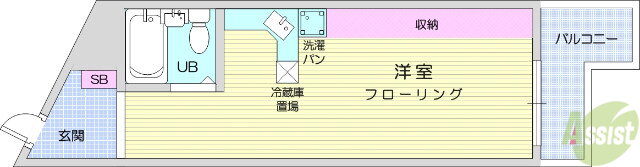 宮城県仙台市青葉区国見１ 東北福祉大前駅 ワンルーム マンション 賃貸物件詳細