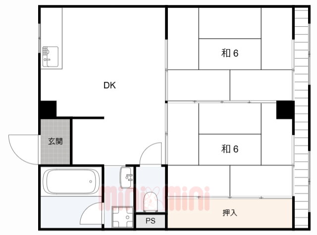 兵庫県神戸市灘区倉石通２ 王子公園駅 2DK マンション 賃貸物件詳細