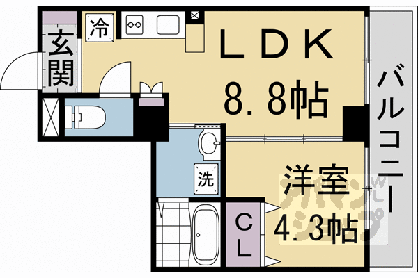 京都府京都市下京区下三之宮町 京都駅 1LDK マンション 賃貸物件詳細