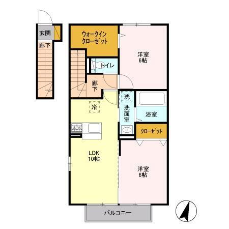 千葉県柏市柏の葉５ 江戸川台駅 2LDK アパート 賃貸物件詳細