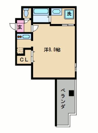 Ｃａｓａ　ｄｅ　ｉｓｓａ 4階 1K 賃貸物件詳細