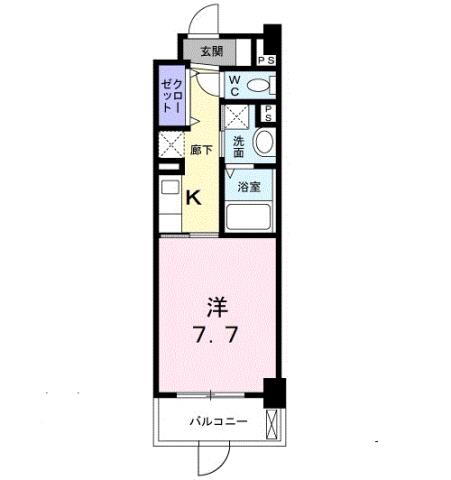 兵庫県西宮市熊野町 甲子園口駅 1K マンション 賃貸物件詳細
