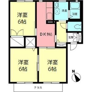 神奈川県相模原市南区東大沼１ 古淵駅 3DK アパート 賃貸物件詳細
