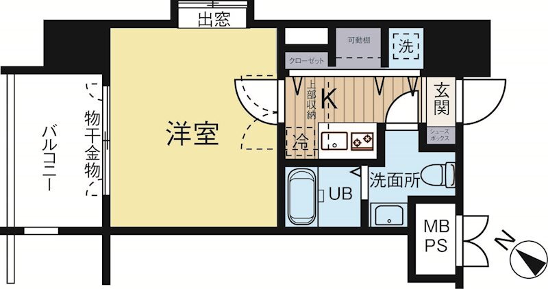 福岡県福岡市博多区古門戸町 中洲川端駅 1K マンション 賃貸物件詳細