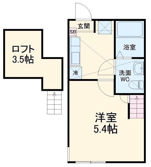 神奈川県相模原市中央区共和３ 淵野辺駅 1K アパート 賃貸物件詳細