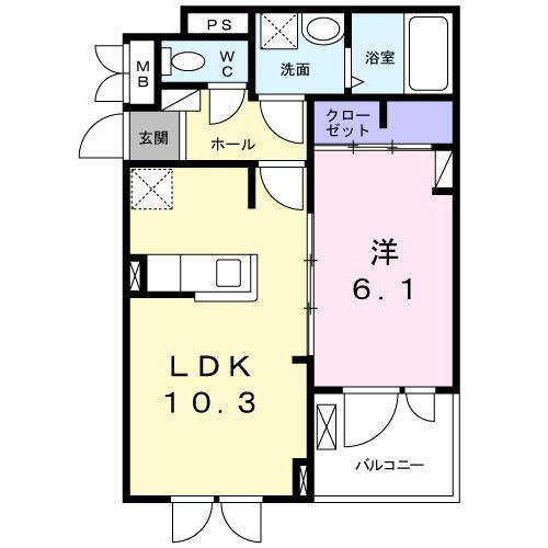 神奈川県相模原市緑区下九沢 橋本駅 1LDK アパート 賃貸物件詳細