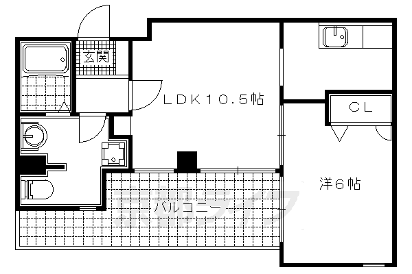 京都府京都市山科区小山鎮守町 四宮駅 1LDK マンション 賃貸物件詳細