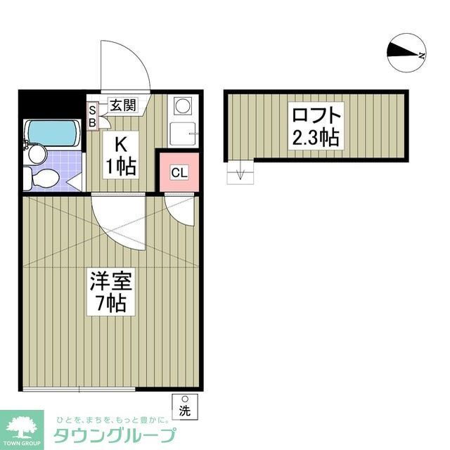 埼玉県草加市稲荷４ 草加駅 1K アパート 賃貸物件詳細