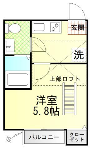 神奈川県横浜市鶴見区岸谷４ 生麦駅 1K アパート 賃貸物件詳細