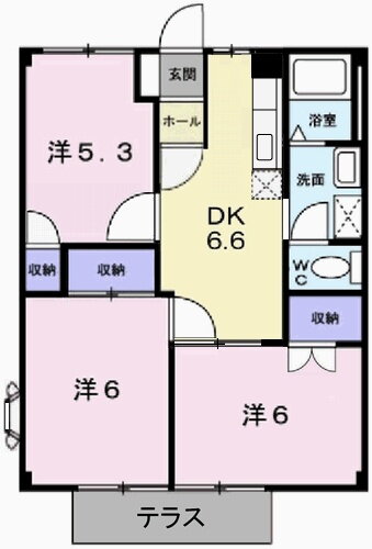 兵庫県姫路市御立中７ 播磨高岡駅 3DK アパート 賃貸物件詳細