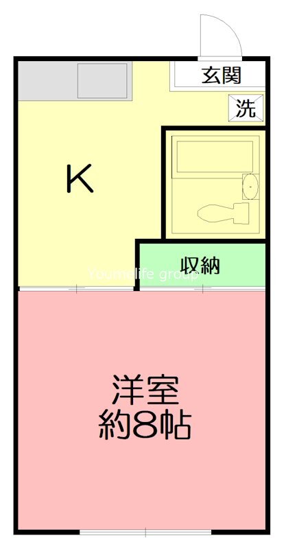 神奈川県厚木市及川２ 本厚木駅 1K アパート 賃貸物件詳細