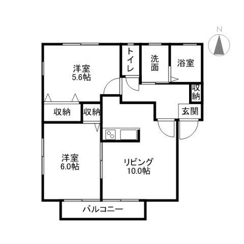 群馬県邑楽郡邑楽町大字光善寺 本中野駅 2LDK アパート 賃貸物件詳細