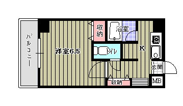 カーサ川島 3階 1K 賃貸物件詳細
