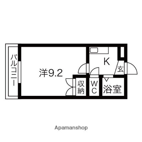 宮城県仙台市青葉区北山３ 北山駅 1K マンション 賃貸物件詳細