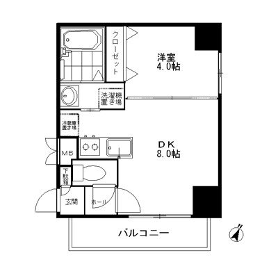 北海道札幌市北区北二十一条西４ 北２４条駅 1DK マンション 賃貸物件詳細