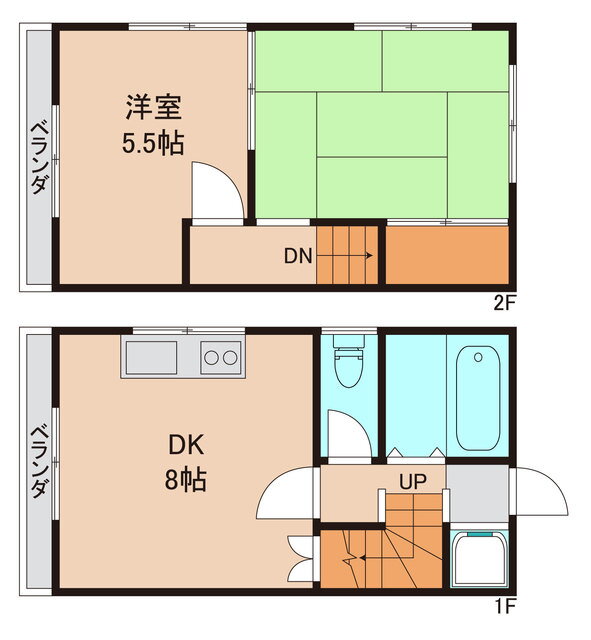 千葉県松戸市上本郷 北松戸駅 2DK 一戸建て 賃貸物件詳細