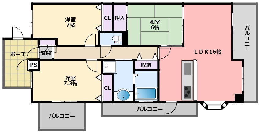 兵庫県西宮市上鳴尾町 鳴尾・武庫川女子大前駅 3LDK マンション 賃貸物件詳細