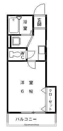 リバティコート長者原Ａ棟 1階 1K 賃貸物件詳細